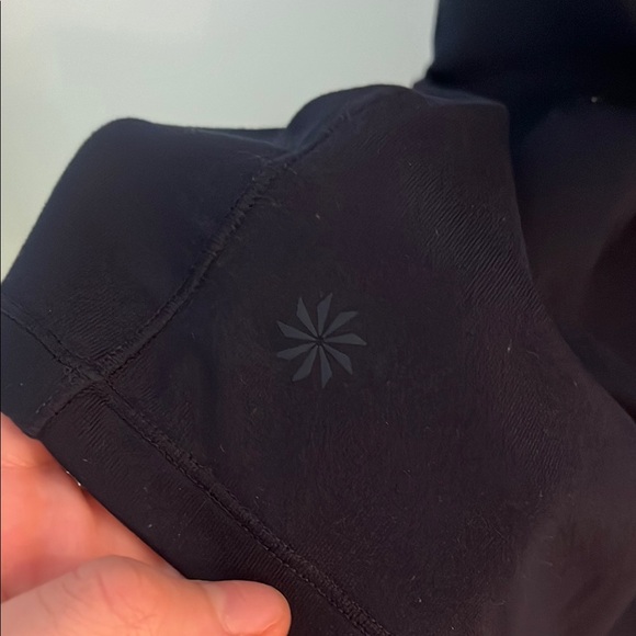 Athleta Black and White Sleeveless Tank Top - Picture 5 of 6